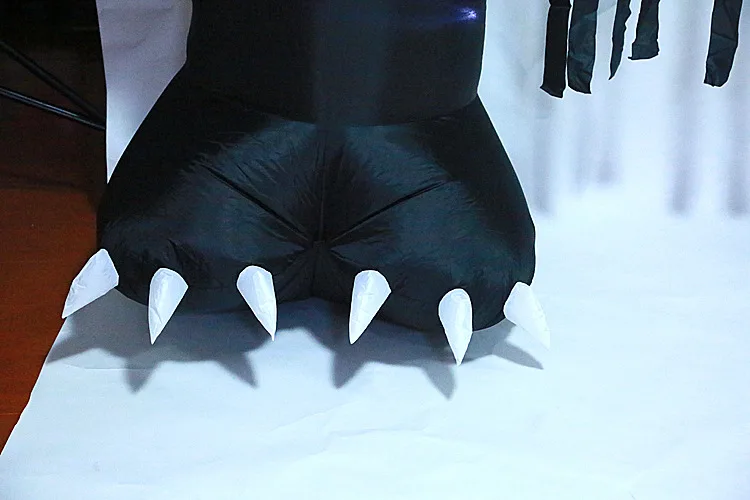 8 футов высокая дутая Арка Хэллоуин надувная черная кошка открытый двор