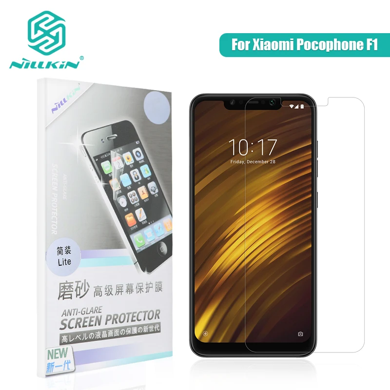 NILLKIN pocophone f1 Защитная пленка для экрана HD супер прозрачная защитная Матовая Антибликовая пленка для Xiaomi Pocophone F1 Защитная пленка для экрана
