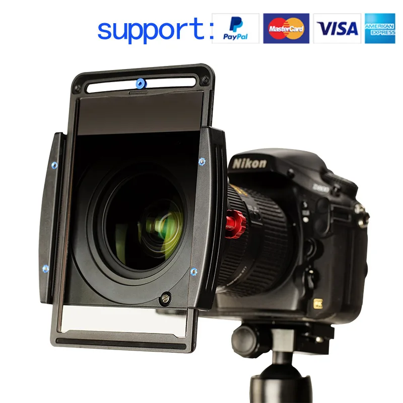 Benro FH100M2 квадратный фильтр системы ND/GND/CPL фильтр держать поддержка установить 3 подставка для фильтра содержит 82/77 разъем