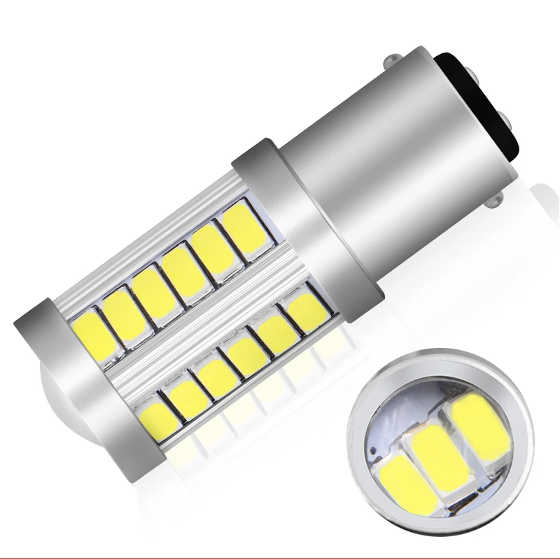 2 шт. T10 свет BAY15D 1157 супер яркий 33 SMD Стоп-сигнал автомобильные лампы | Автомобили и