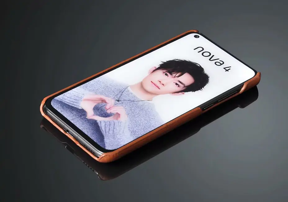 Чехол-накладка из искусственной кожи с отделением для карт Huawei Nova 4 | Мобильные