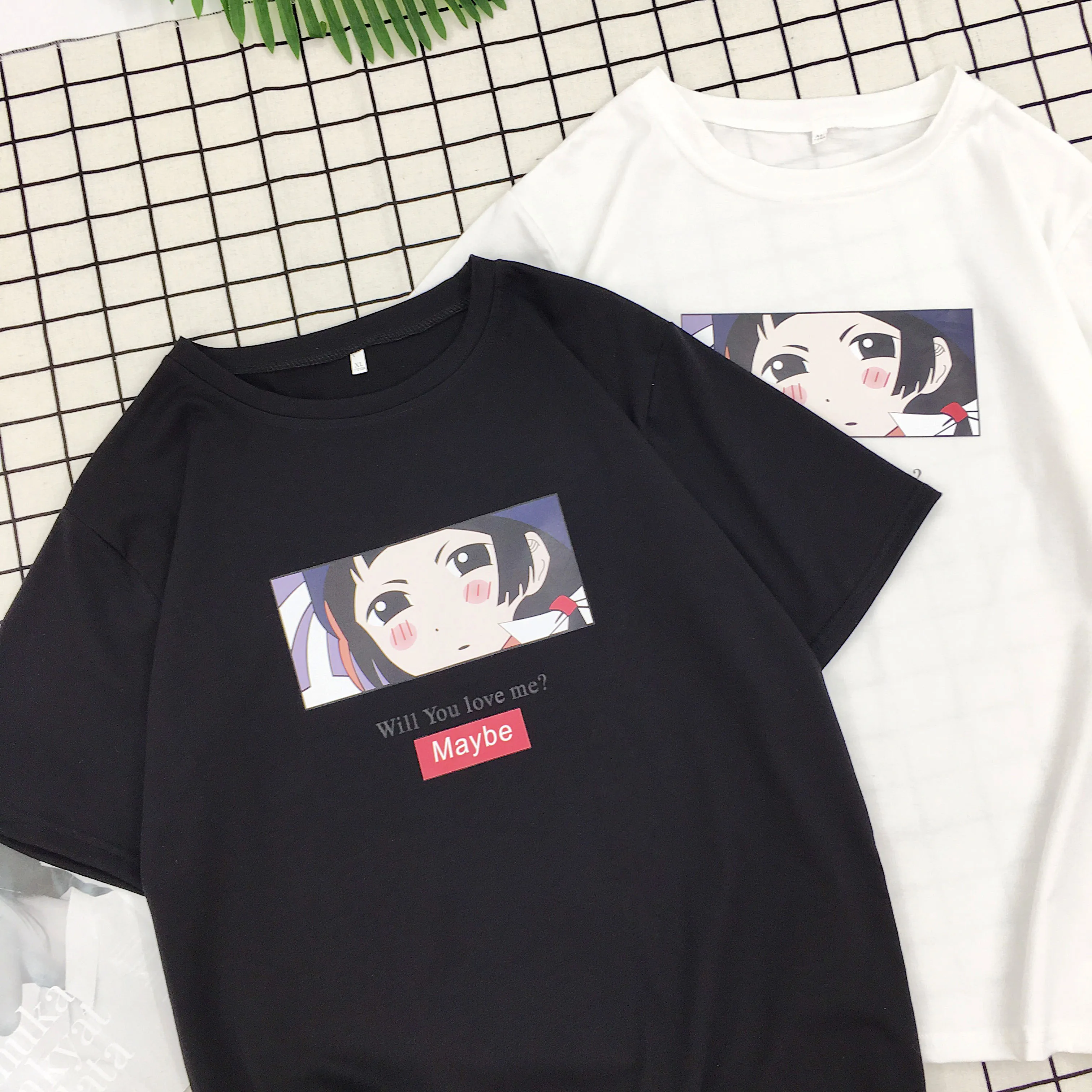 

YouGeMan Harajuku Streetwear T-shirt For Women Summer Short Sleeve T-shirts Korean Ulzzang Vintage Printed T Shirt Female Tops
