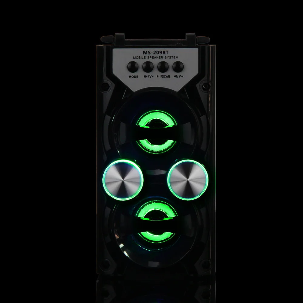 Уличная Bluetooth Беспроводная Портативная колонка с супер басами MP3/MP4/USB/TF/AUX/FM