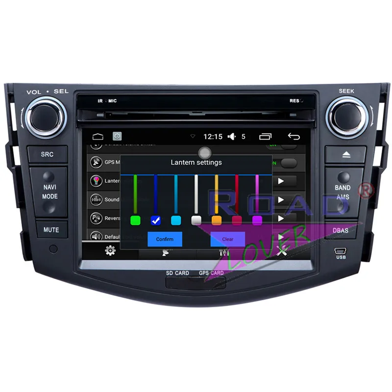 Автомобильный DVD плеер Roadloevr с четырёхъядерным процессором Android 6 0 2 Din GPS