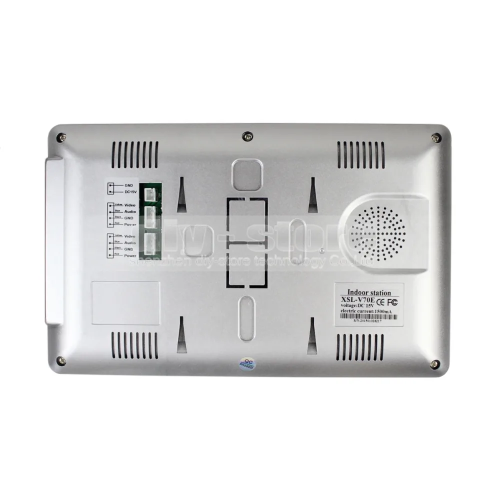 Home Security Intercom Video Door Phone System 1 x 700TVL Camera 7" Monitor | Безопасность и защита