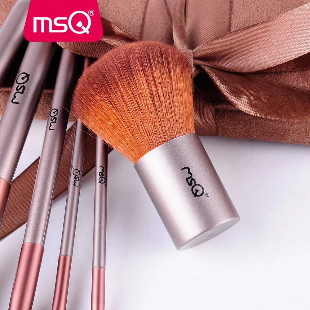 MSQ Профессиональный 6 шт набор кистей для макияжа Набор инструментов