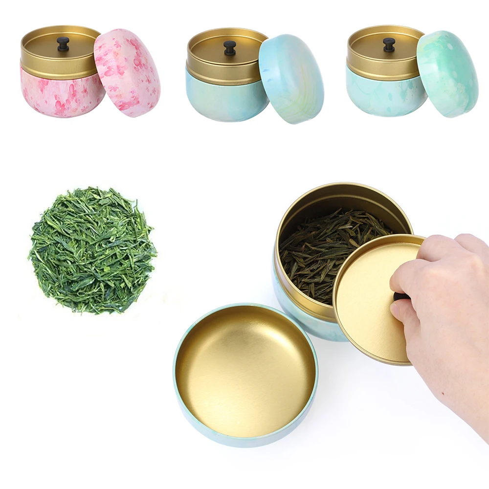 1 шт. коробка для чая банка хранения контейнер маття мини органайзер еды кофе