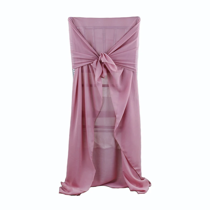 Livia Event Tex Dusty Pink Необычные шифоновые кудрявые оборки с капюшоном для свадебной