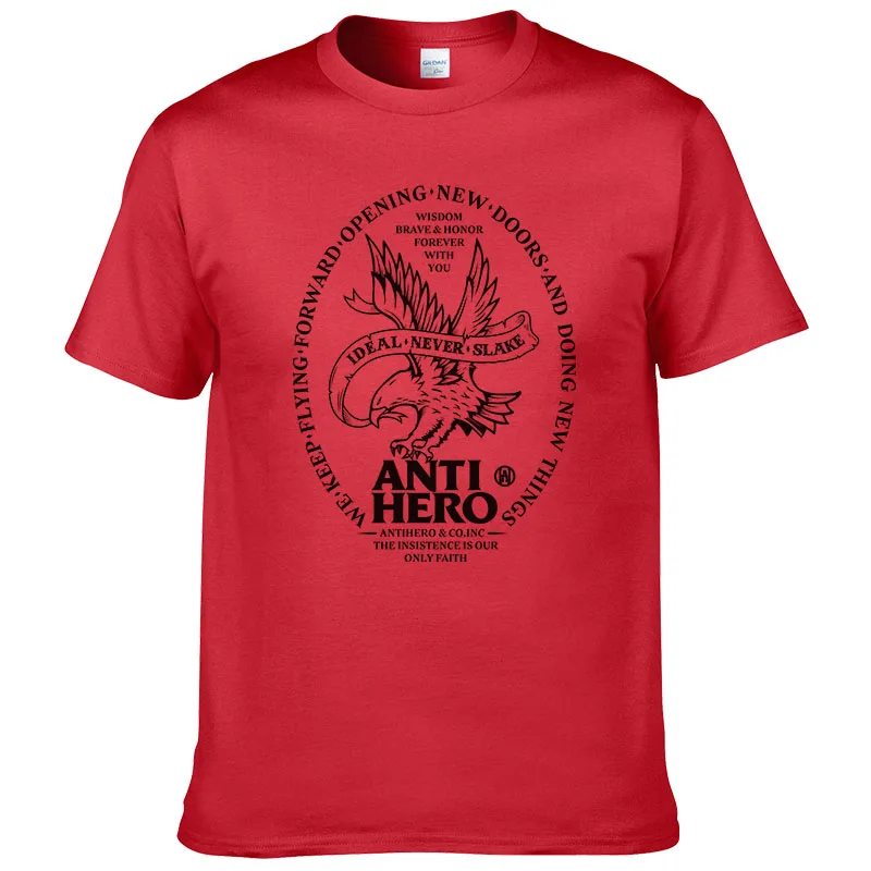 Мужские и женские футболки летняя модная хипстерская Футболка с принтом орла