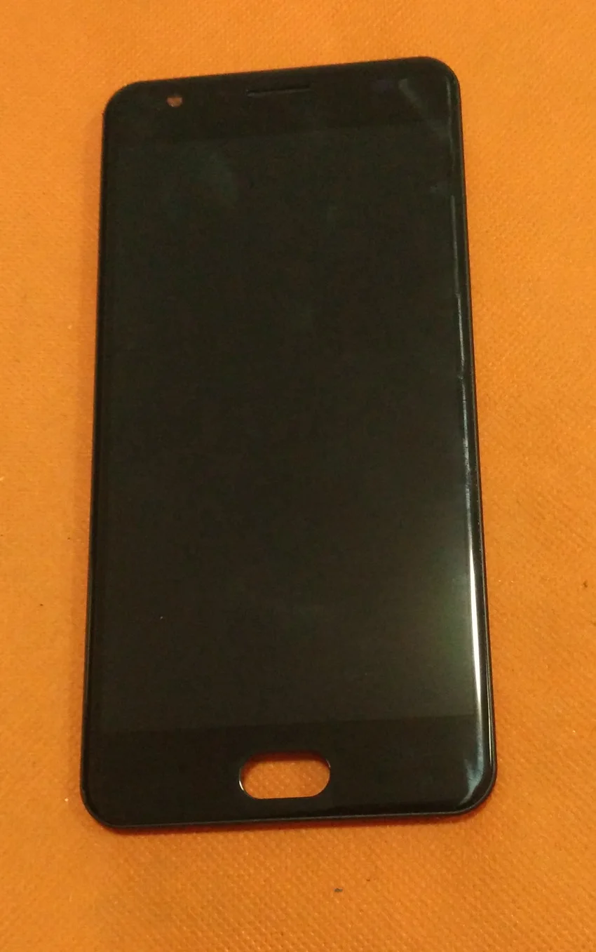 Б/у Оригинальный сенсорный экран и ЖК-дисплей + рамка для Oukitel K6000 Plus MTK6750T