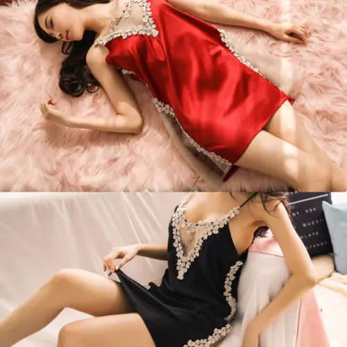 Пикантные Для женщин цветочные кружева пижамы Drees 2018 новые летние горячие Hollow