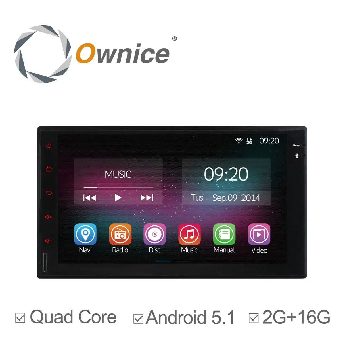 7&quot HD Android 5.1 Full Touch Panel GPS Navigation Car Radio Player 2 Din Universal Quad Core Headunit In Dash Video 2G RAMУ|navigation dvd
