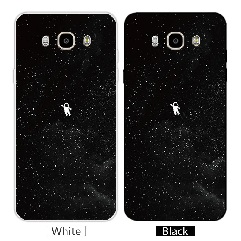 For Coque Samsung Galaxy J7 (2016) J710F Soft TPU Case Silicon Jellyfish Back Cover Funda J710 Capa |