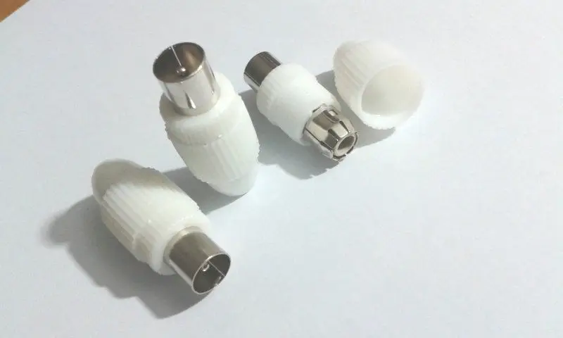 10 шт. CATV антенна PAL FM штекер коаксиальный радиочастотный разъем адаптер|adapter