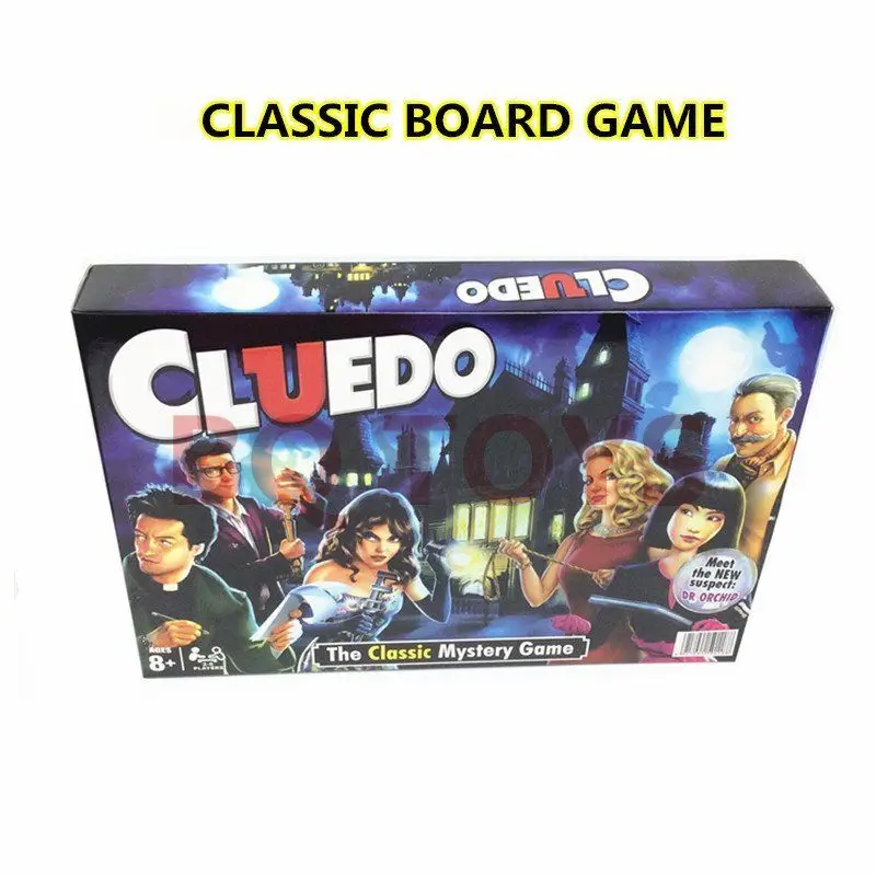 ДЕТЕКТИВНАЯ ИГРА для Cluedo Классическая загадочная смешная настольная игра вечерние дети ДЕТЕКТИВНАЯ логика традиционная игра-головоломка