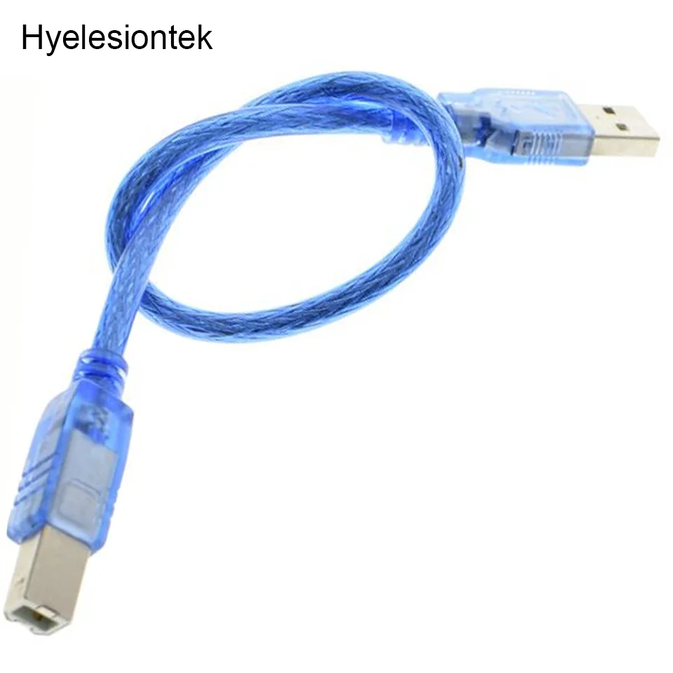 USB Cable UNO R3 CH340G Mega328P для Arduino UNO модуль+ USB кабель+ чехол UNO R3 макетная плата электронный комплект DIY интегральная схема - Цвет: USB Cable