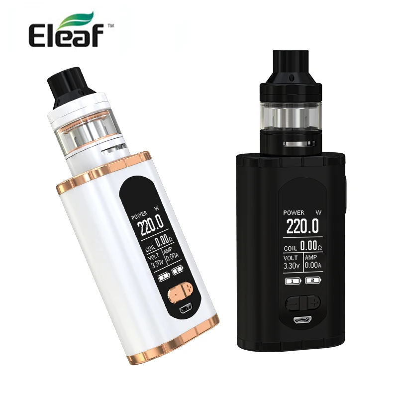 Eleaf Invoke с Элло т 220 Вт 2 мл/4 мл стартовый набор питание от двух 18650 ячеек eleaf elektronik