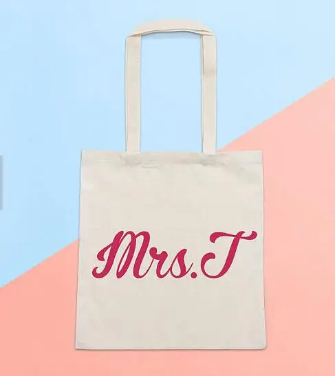 Персонализированные Имя Блеск учитель спасибо сумки для подарков на свадьбу