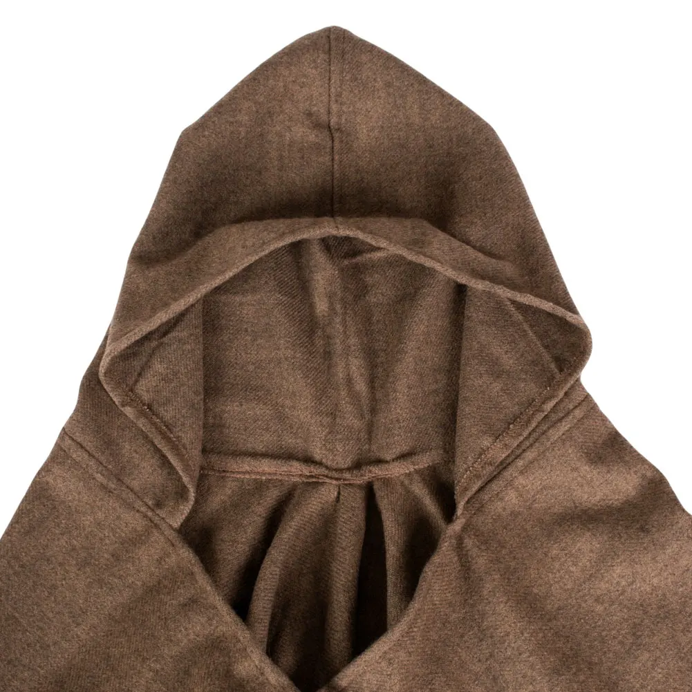 Женское Вязаное пончо с капюшоном длинный кашемировый кардиган большого размера