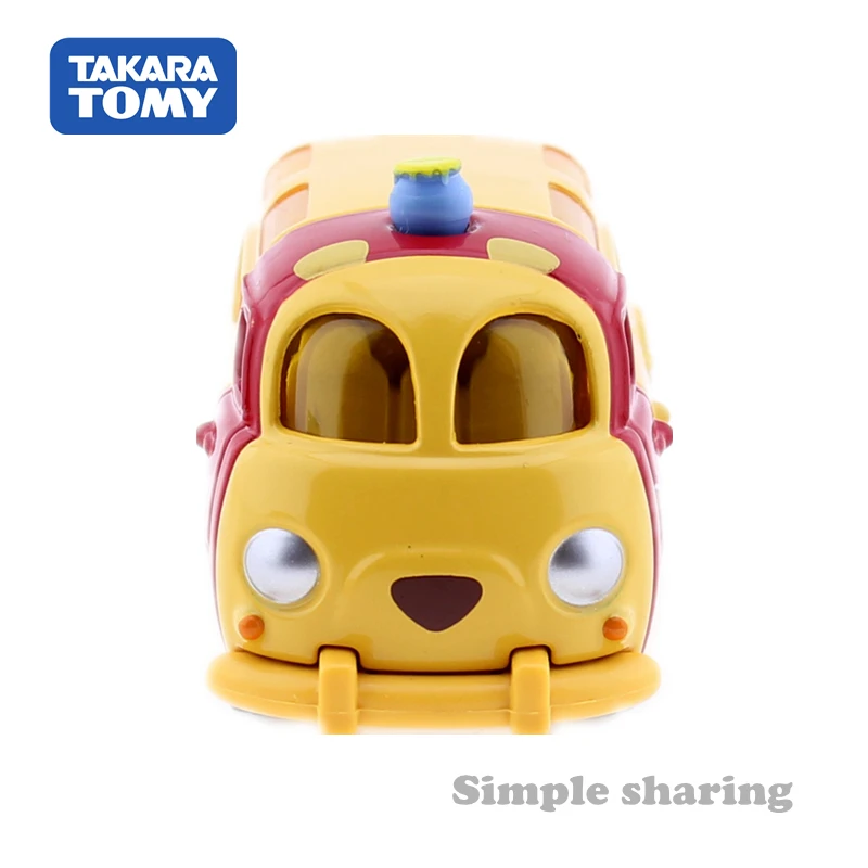 Takara Tomy Tomica DM18 Disney Motors автомобиль Аниме фигурки Winnie Van модель комплект литые