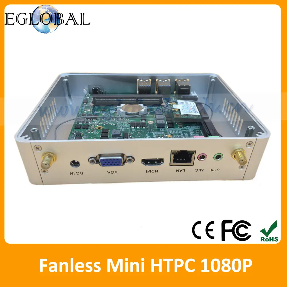 Мини ПК Eglobal Raspberry Pi 2 Intel Celeron N3150 4 Гб ОЗУ 500 HDD микро компьютер Windows 10 ТВ приставка