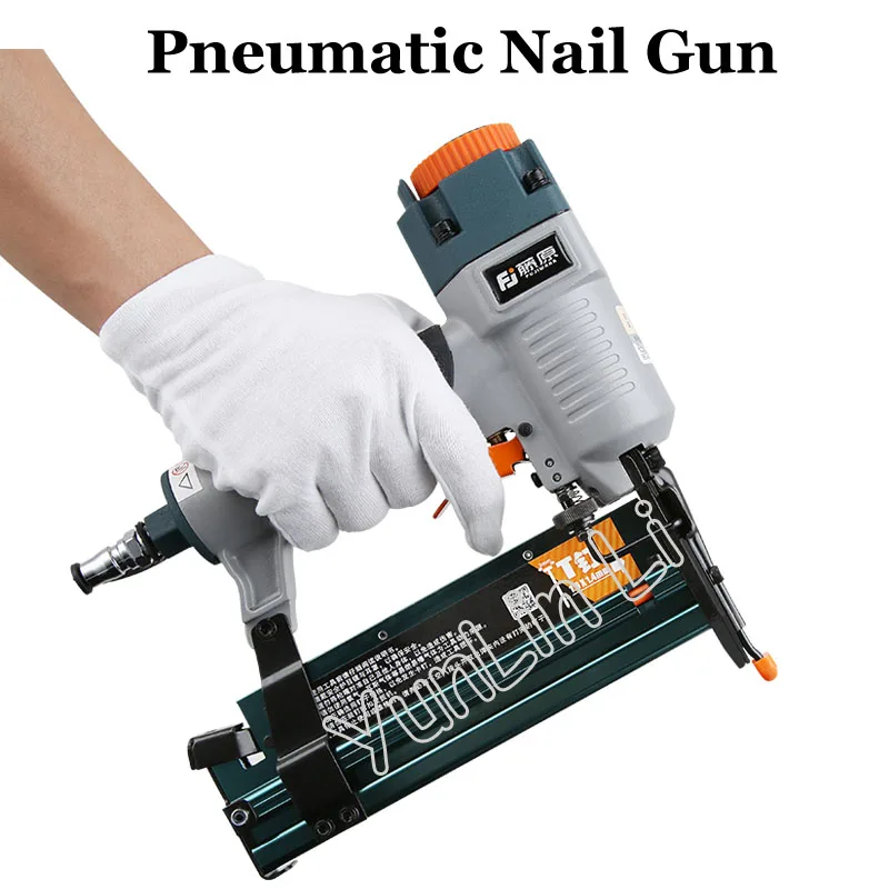 

3-in-1 Carpenter Pneumatic Nail Gun Woodworking Air Stapler Nails Carpentry Decoration