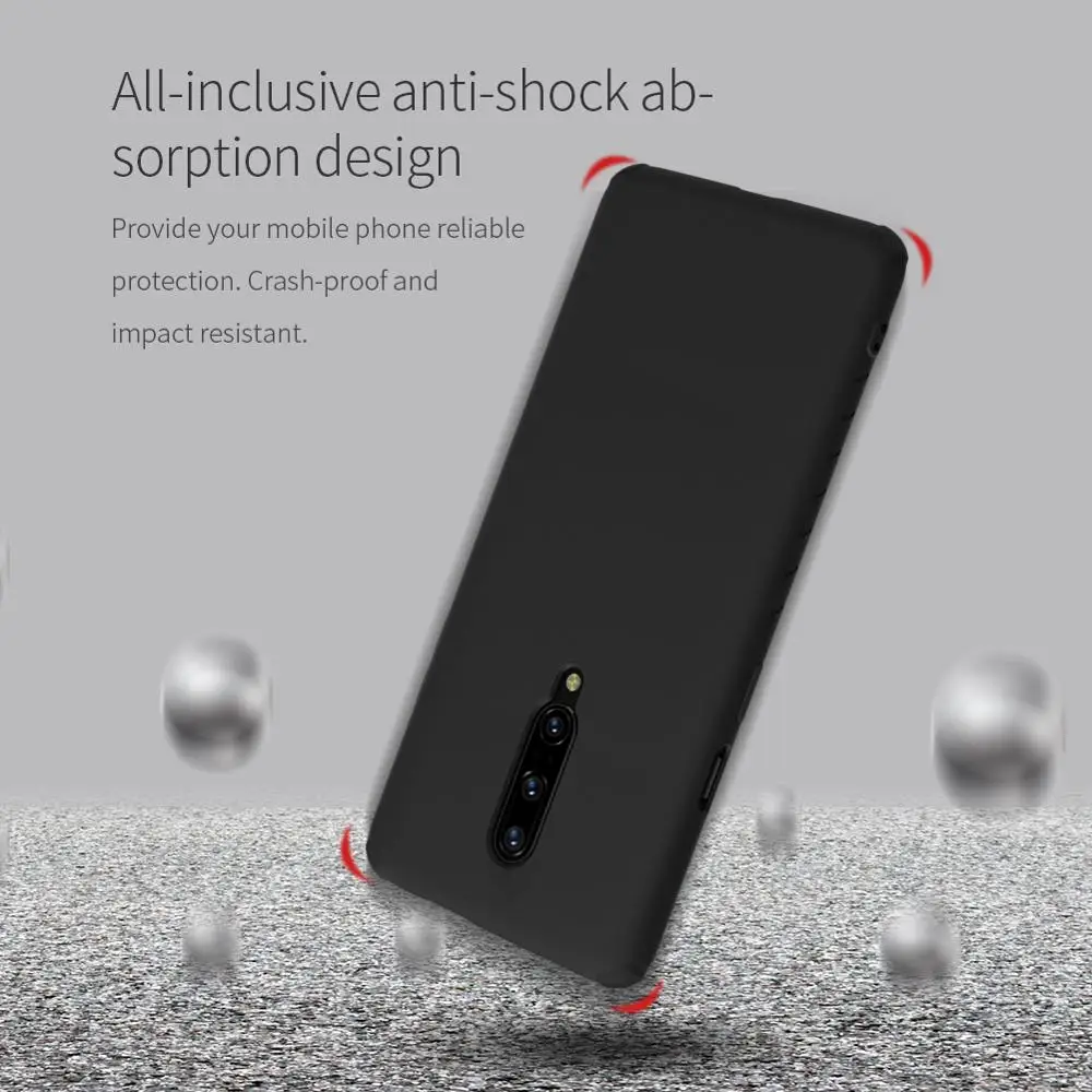 Oneplus 7 Pro чехол Nillkin прорезиненный из ТПУ One Plus силиконовый для задней панели мягкий