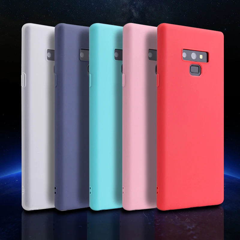 Ultra-thin Candy Color Case for Samsung Galaxy S10e S10 Plus S9 S8 S7 Edge Note 9 8 Silicon TPU Soft Cases For |