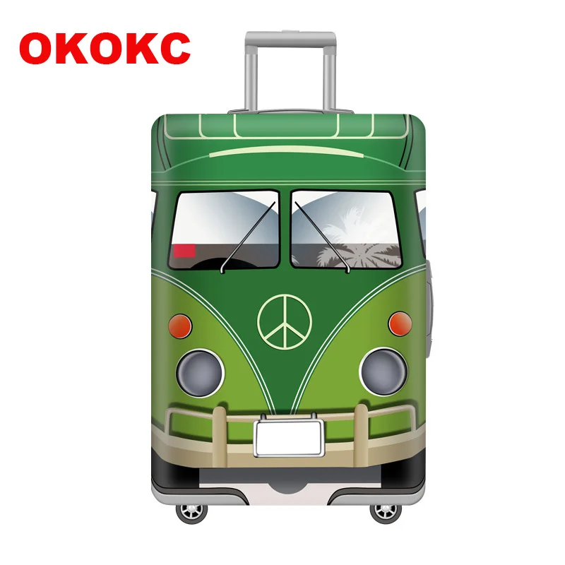 OKOKC Эластичный штамп для багажа защитный чехол для 19-32 дюймов тележка толстый чехол для костюма защитный чехол для пыли аксессуары для путешествий
