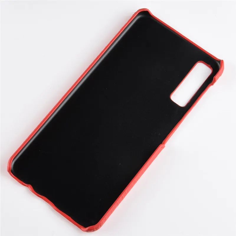 Винтажный чехол из крокодиловой кожи для Samsung Galaxy A7 2018 A750 A9 A6 защитный жесткий