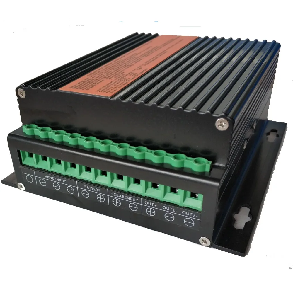 R & X 1000w горизонтальная ось ветряная турбина с MPPT контроллером заряда 24В/48В 3/5