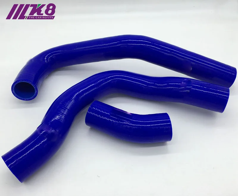 SILICONE RADIATOR COOLANT HOSE FOR Nissan SILVIA 180SX S13 PS13 CA18DET (3PCS) red/blue/black | Автомобили и мотоциклы