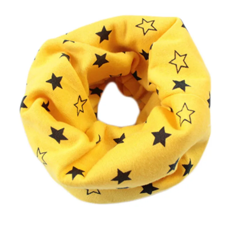 Зима 2020 теплый тонкий Детский шарф с рисунком медведь звезда сетка кролик