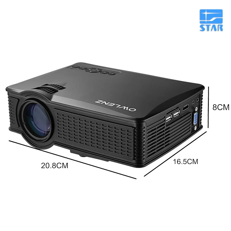 Подарок домашний кинотеатр портативный мини проектор SD 50 плюс SD50 + ЖК proyector|projector