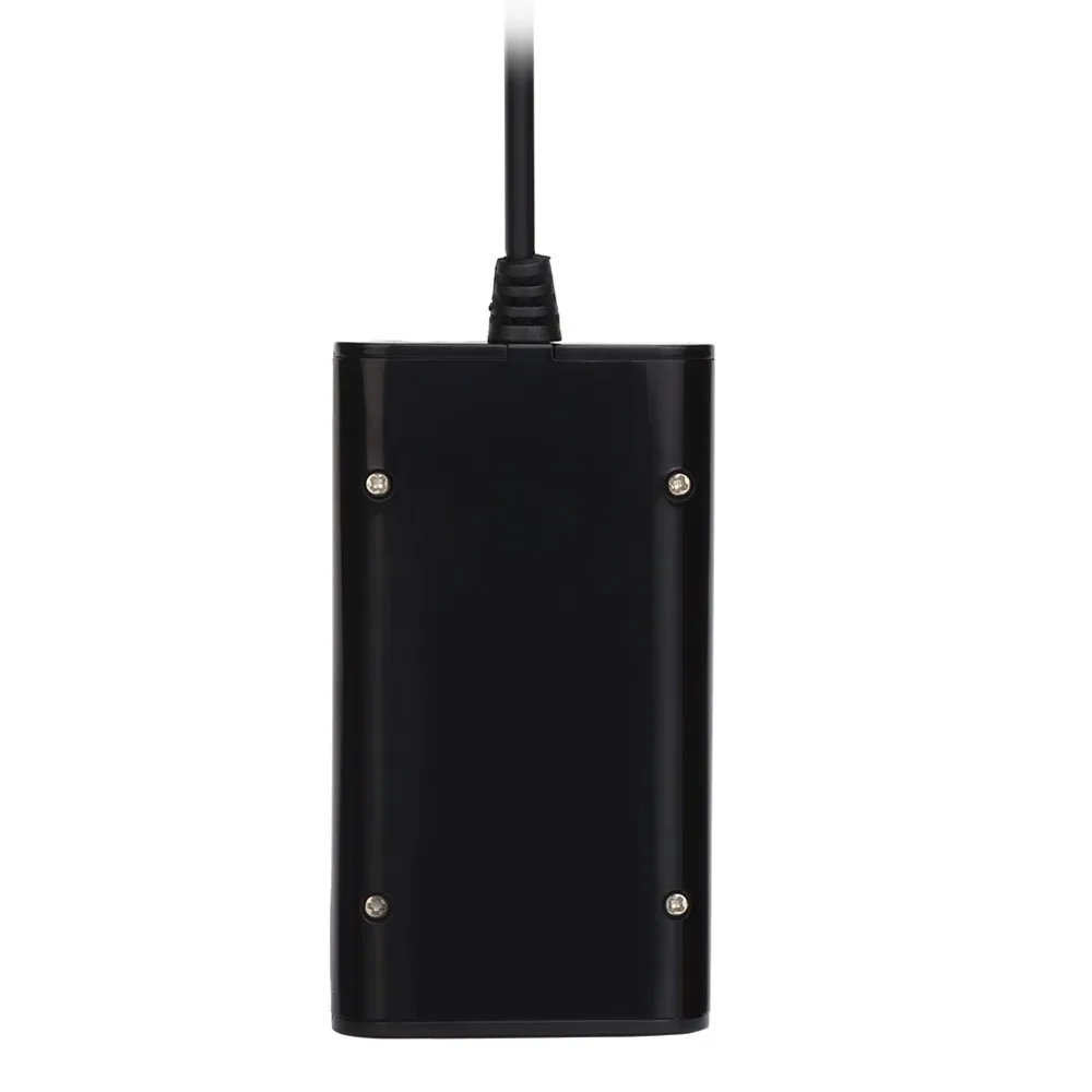 CARPRIE 4 Порты и разъёмы usb-хаб высокого Скорость 4 Порты и разъёмы USB 2,0 концентратор черные туфли высокого качества usb-хаб Портативный OTG разветвитель адаптер для ноутбука 1 м