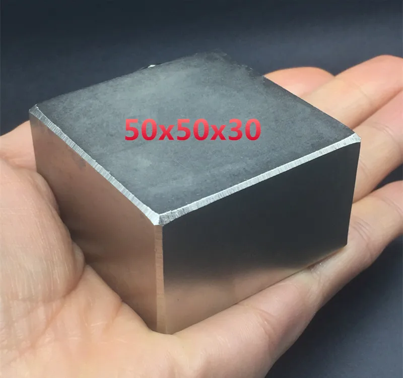 

Неодимовый магнит, 50x50x30 мм, 1 шт.
