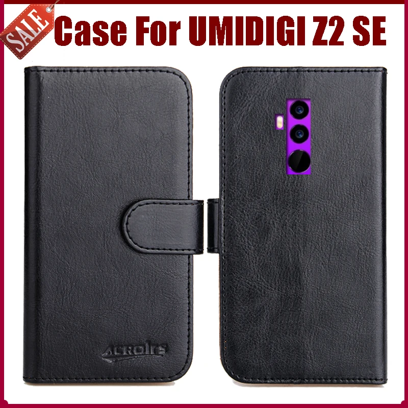 hot sale umidigi z2 se case new arrival 6 colors high quality flip leather protective cover for umidigi z2 se case phone bag free global shipping