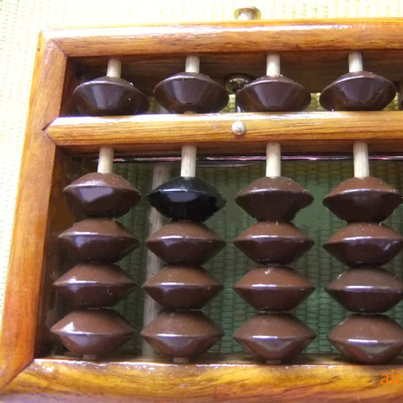 Японский соробан стиль деревянный счеты рамка бусина Классический старинный