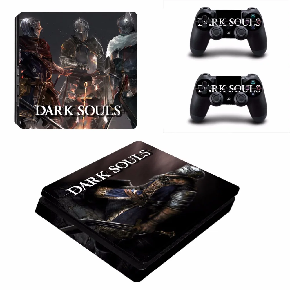 Игры Dark Souls PS4 тонкий переводная картинка наклейка для Sony PlayStation 4 консоли и 2