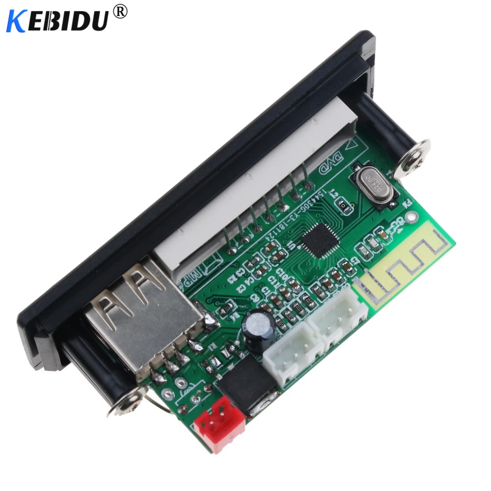 Kebidu USB 3 5 мм AUX Bluetooth V5.0 Mp3 декодер плата модуль FM радио беспроводной приемник MP3
