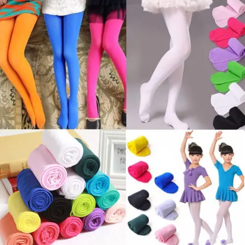 Toddler Children Baby Girls Kids Pantyhose Stockings Long Tights Solid Candy Color | Детская одежда и обувь