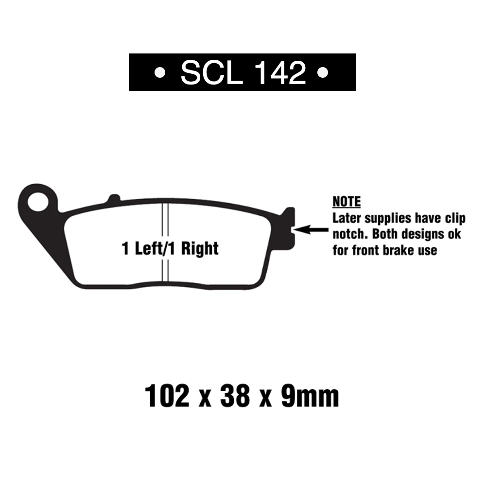 Передние и задние тормозные колодки ZSDTRP для HONDA CBR400/CB 750 KAWASAKI J125 ABS/J 300 BMW C600/ C650 GT |
