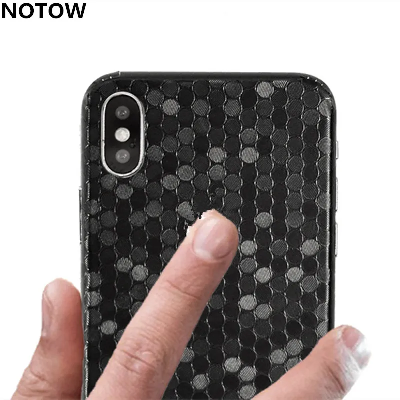NOTOW 3D наклейка из ПВХ в виде сотовых точек Защитная пленка для задней панели