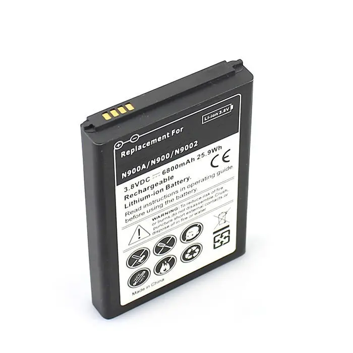 Ciszean 1x6800mAh Note 3 Расширенный аккумулятор + задняя крышка для Samsung Galaxy III N9000 N900 N900A N9002