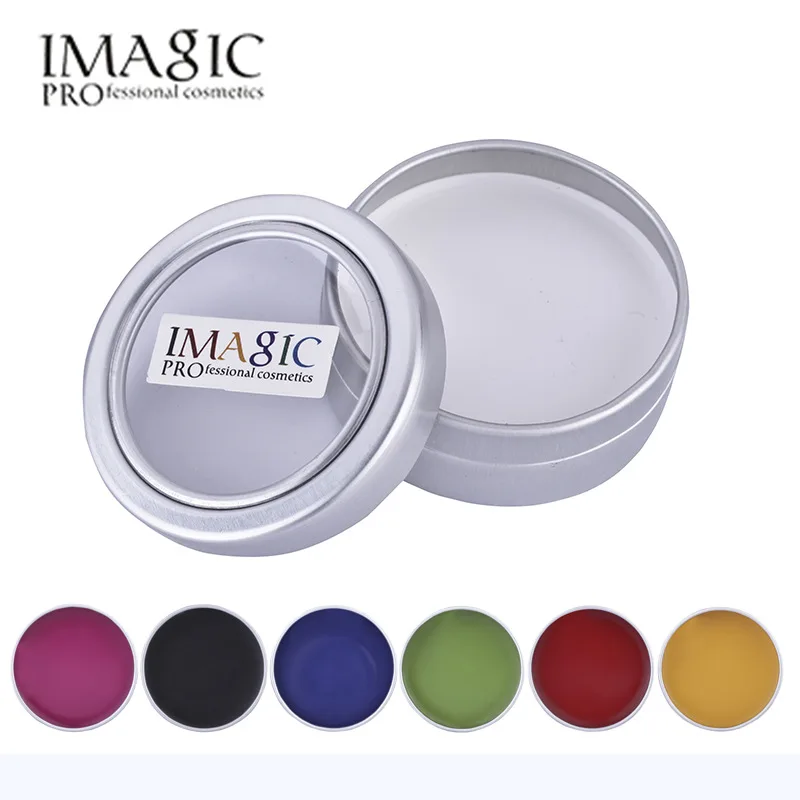 IMAGIC, 12 цветов, флеш-тату, краска для лица, краска для тела, масляная краска, художественное использование для вечеринки в честь Хэллоуина, нарядное платье, инструмент для макияжа красоты
