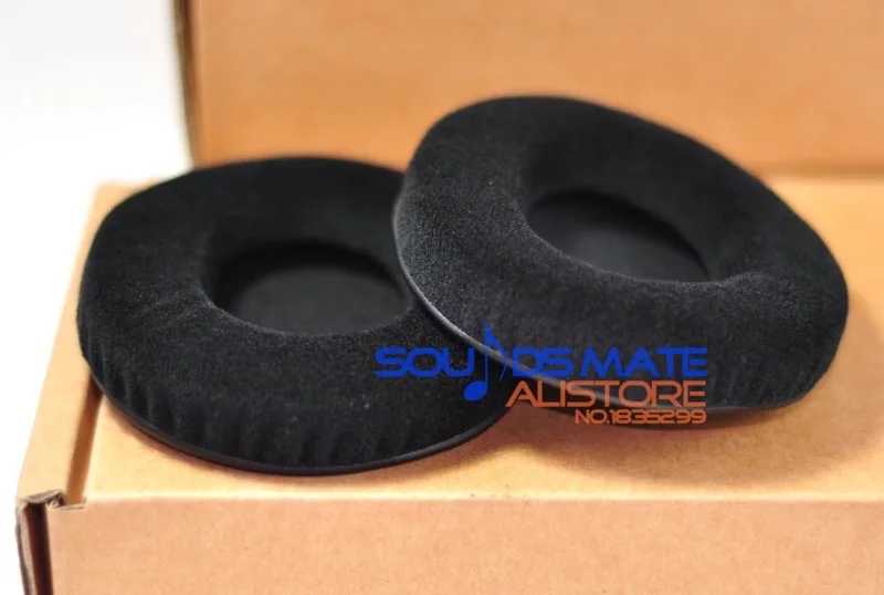 Размер L велюровые бархатные амбушюры для наушников Panasonic модель HTX9 HTX7A запасная