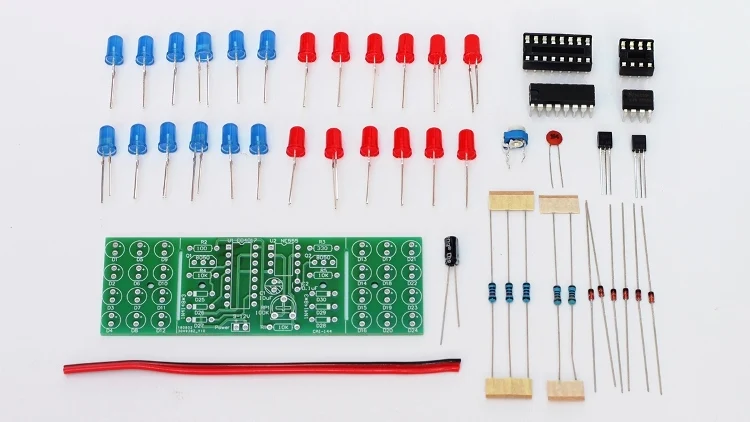 NE555 + CD4017 двухцветный комплект для ксеноновых ламп diy Электронный электроники