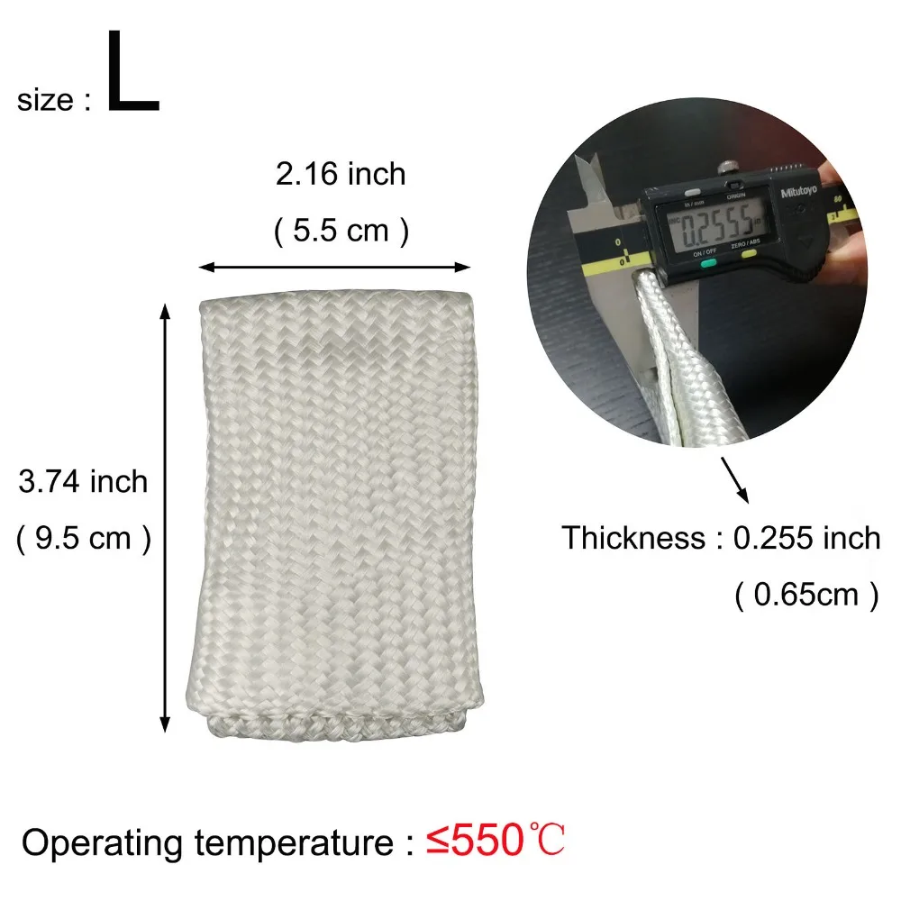 Tig Finger тепловой щит L до 550 градусов сороконожка/1000 сороконожка 2PK | Инструменты