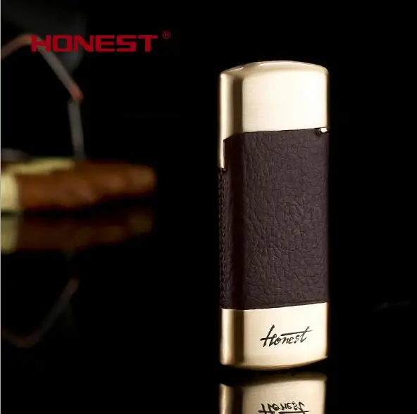 Газовая зажигалка Honest индивидуальная ультратонкая Зажигалка в стиле ретро