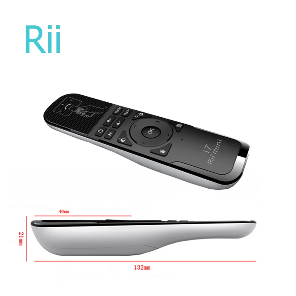 Rii mini i7 Мини Fly Air мышь 2 4G Беспроводной Встроенный 6 оси игровой восприятие